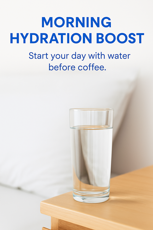 Start Your Morning Right: Why Hydrating First Thing Boosts Energy & Focus