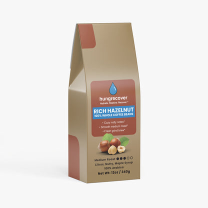 Rich Hazelnut Coffee Beans (Medium Roast)
