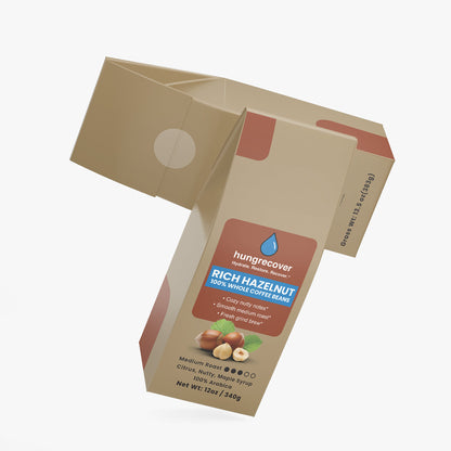 Rich Hazelnut Coffee Beans (Medium Roast)