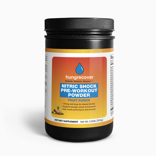 Nitric Shock Pre-Workout Powder (Fruit Punch)