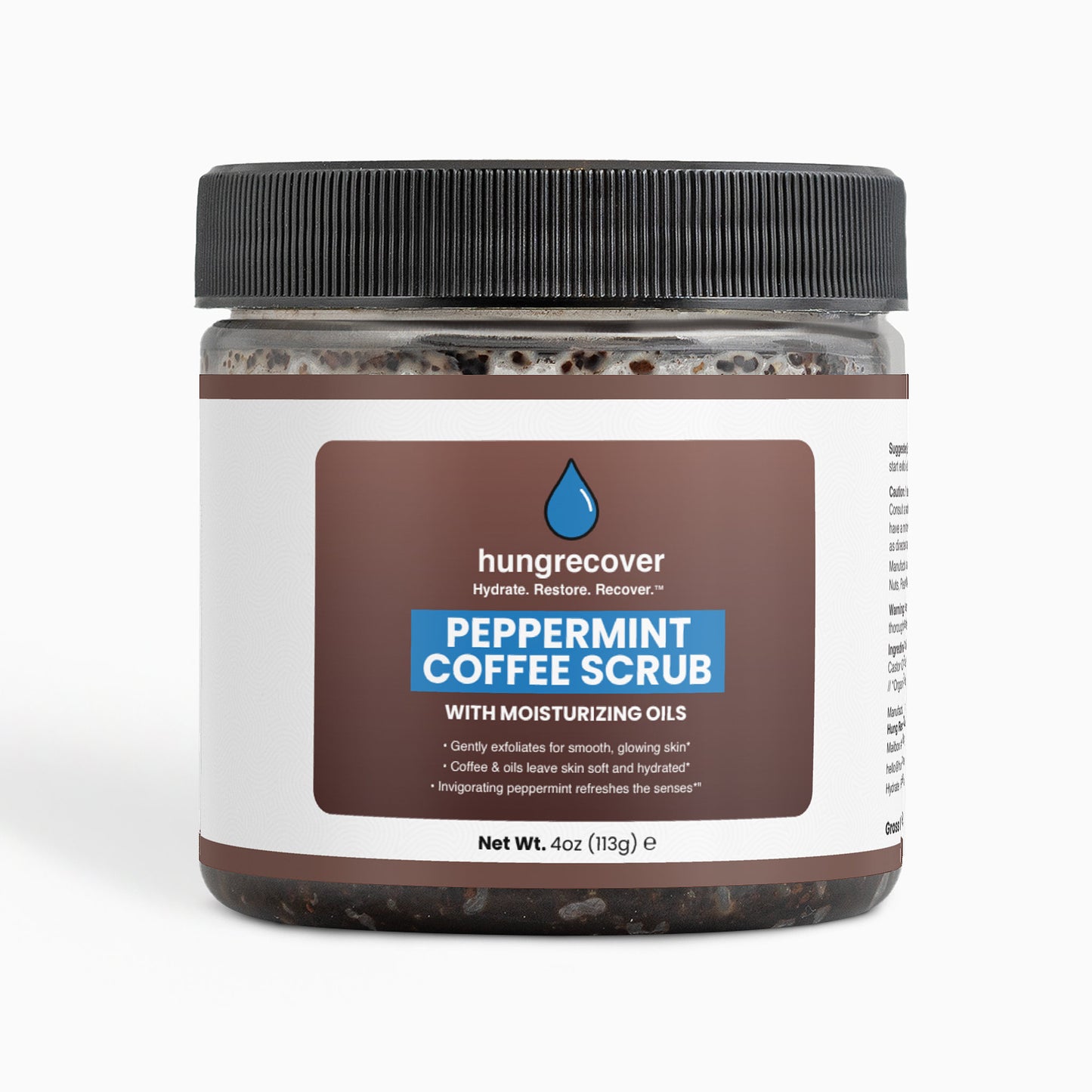 Peppermint Coffee Scrub