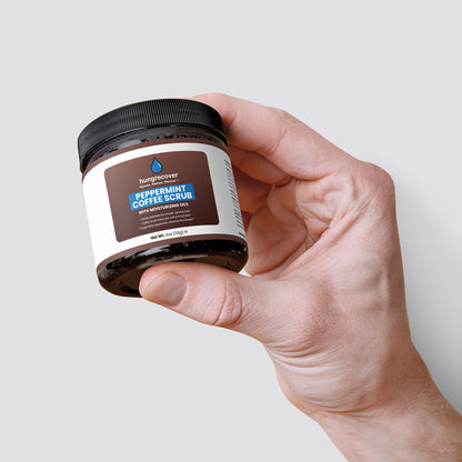 Peppermint Coffee Scrub