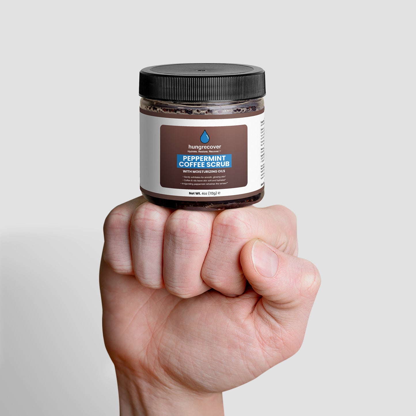 Peppermint Coffee Scrub