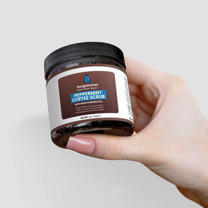 Peppermint Coffee Scrub