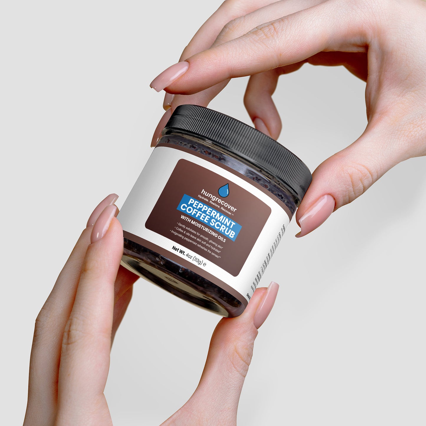 Peppermint Coffee Scrub