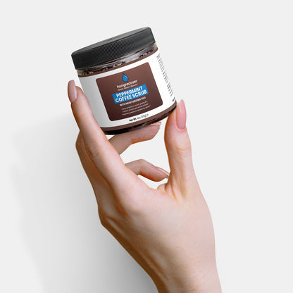 Peppermint Coffee Scrub