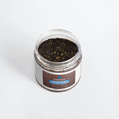 Peppermint Coffee Scrub