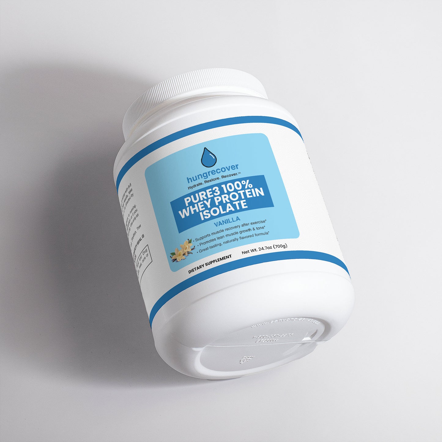 Pure3 100% Whey Protein Isolate (Vanilla)