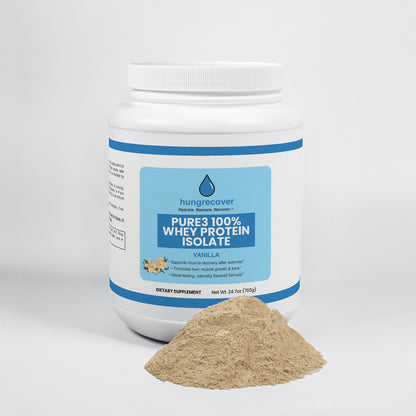 Pure3 100% Whey Protein Isolate (Vanilla)